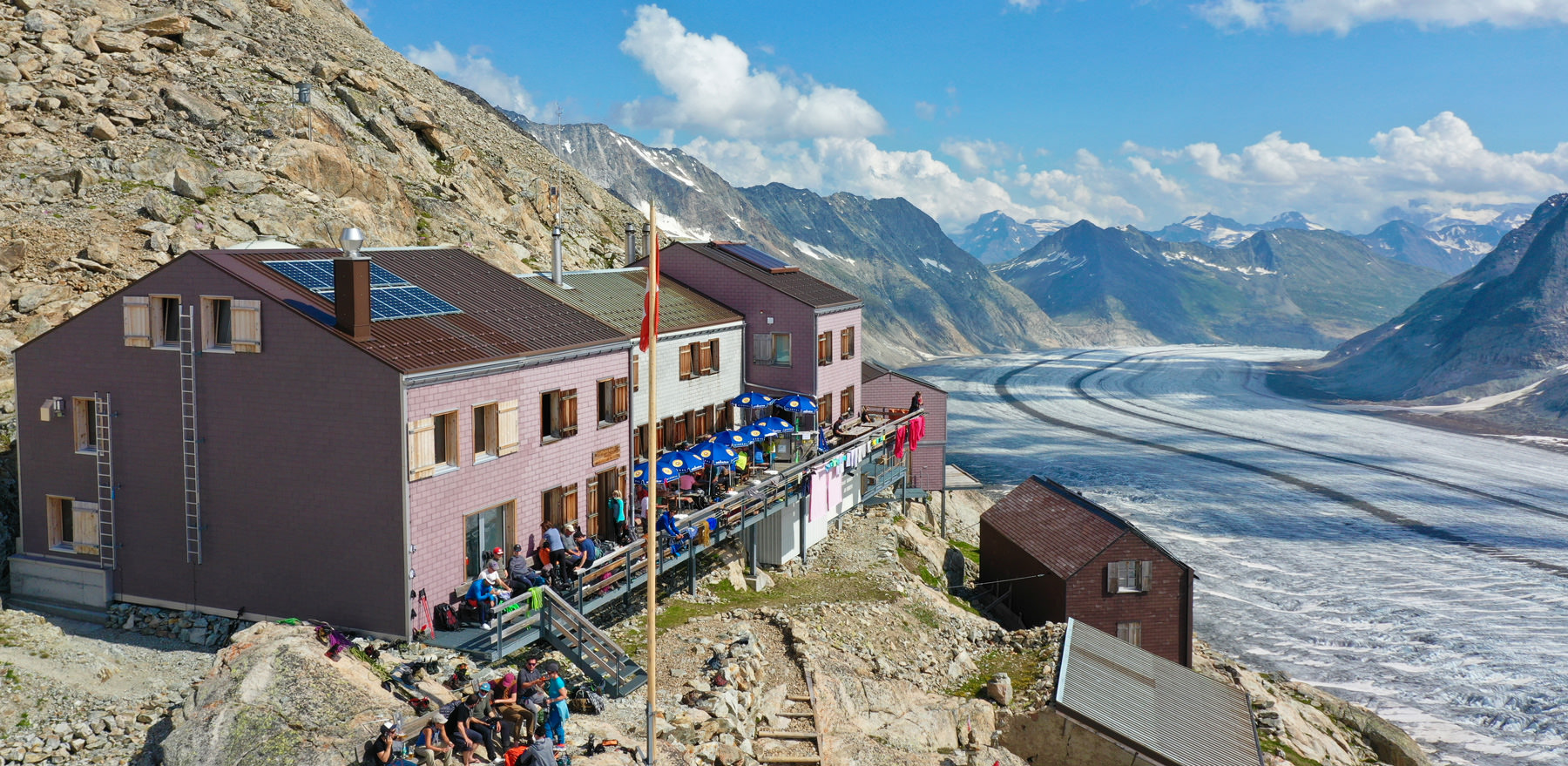 Aletschglacier trekking