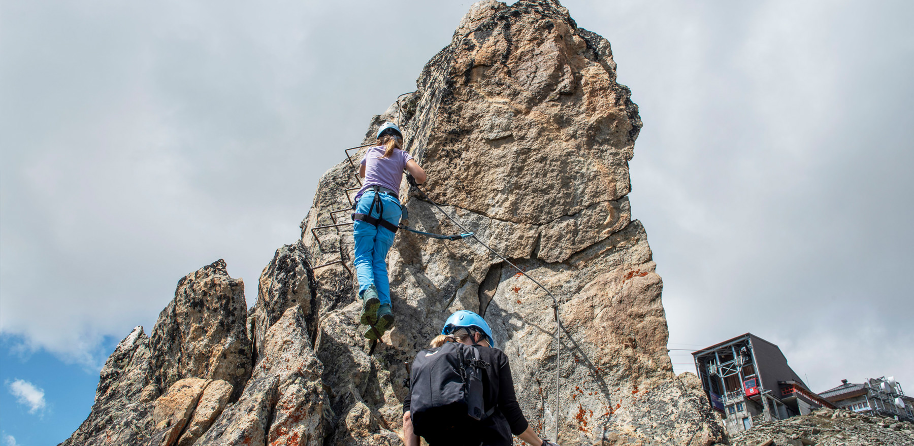 Alpine training with 4000m peaks