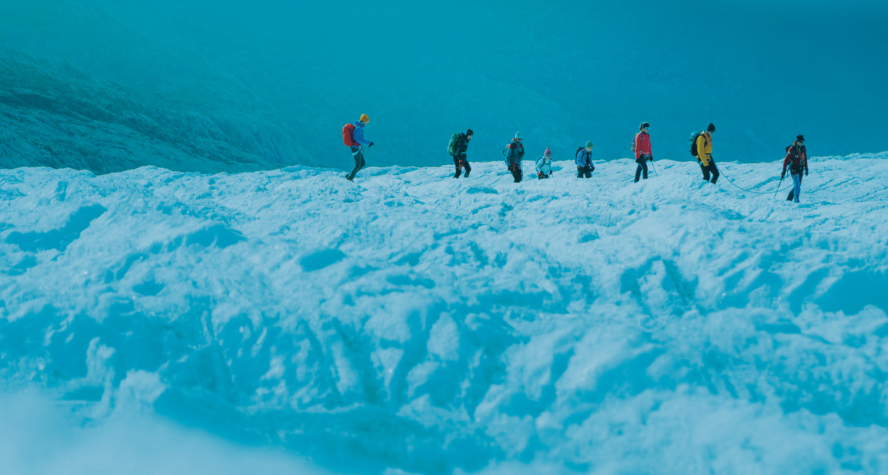 Adventure trekking to the Finsteraarhorn